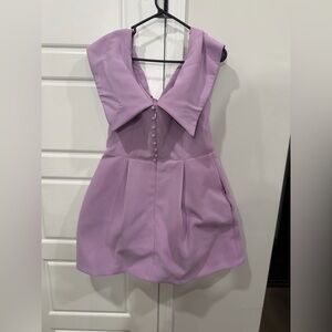 NADINE MERABI Harper Lilac Dress